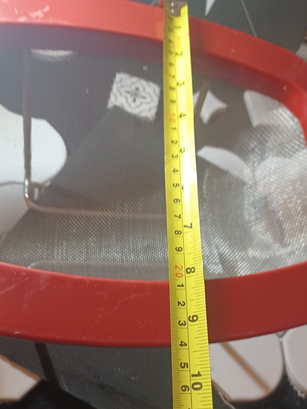 Farberware Red Mesh Collinder - Picture 8 of 9